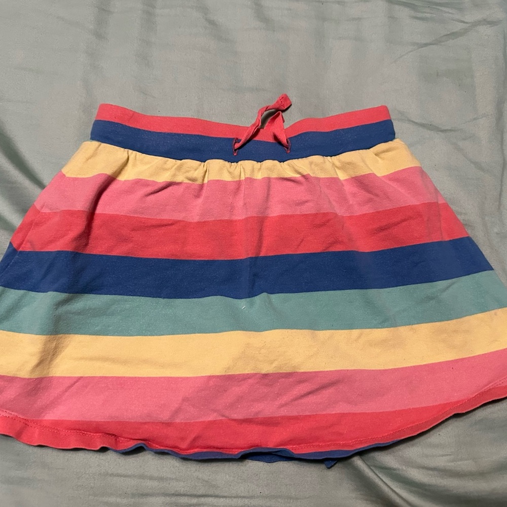 Colorful Striped Skirt